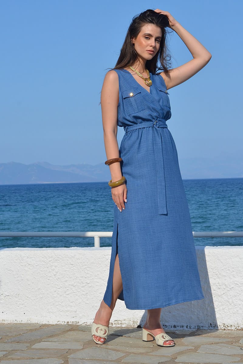 ΦΟΡΕΜΑ ΜΕ ΟΨΗ ΛΙΝΟΥ ΚΡΟΥΑΖΕ ΤΣΕΠΕΣ ΚΑΙ ΑΝΟΙΓΜΑΤΑ ΣΤΑ ΠΛΑΙΝΑ
