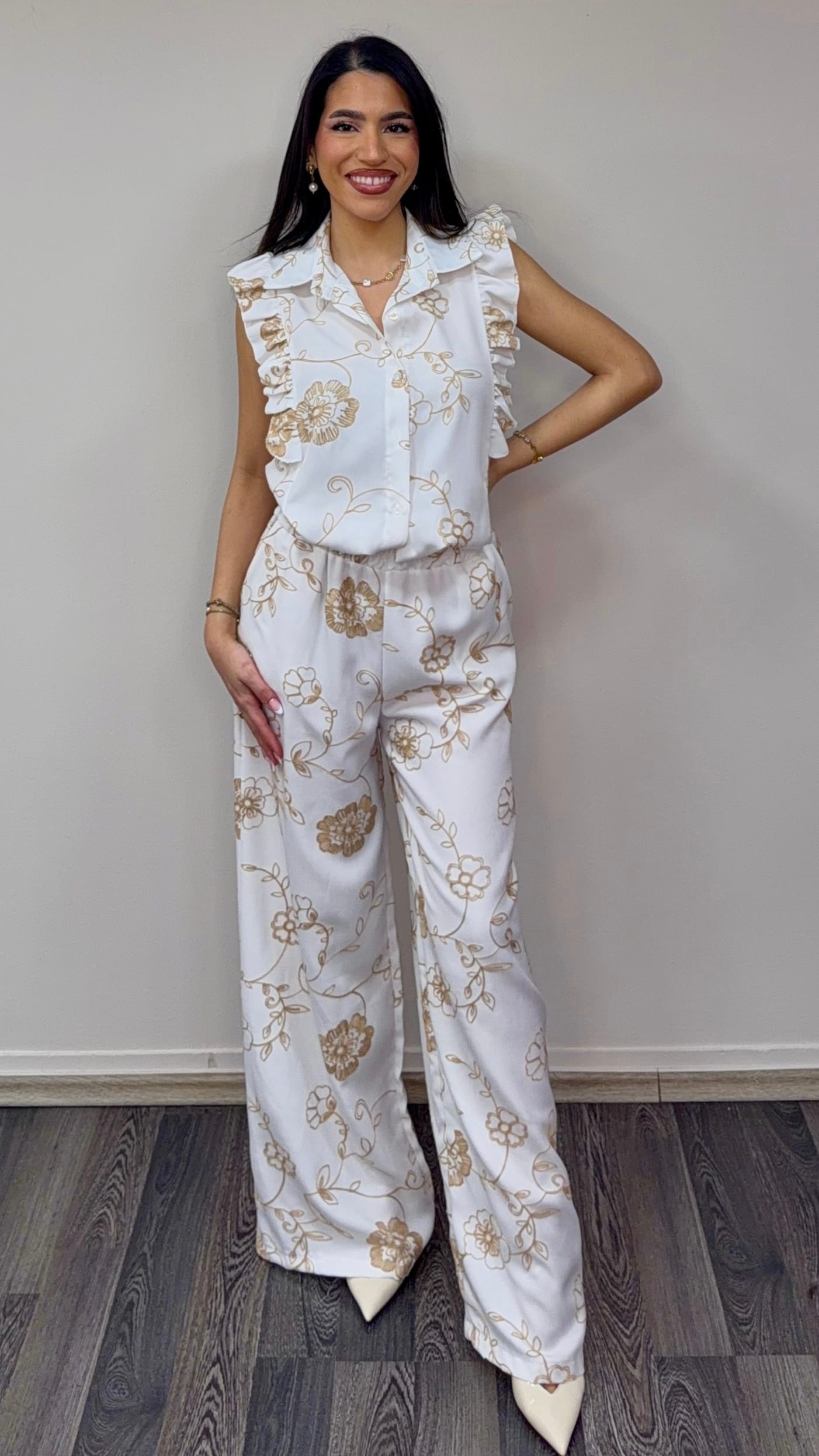 Παντελόνα Με Κέντημα